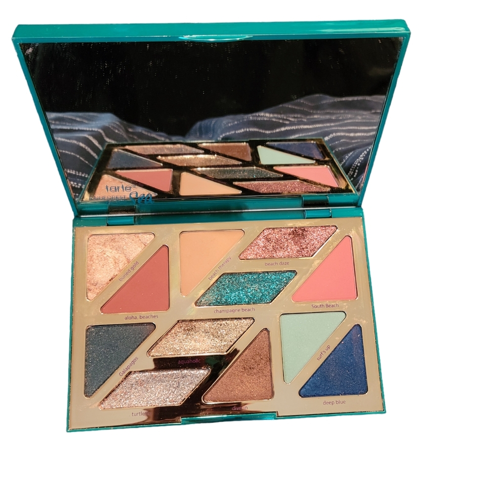 SOLD!! Tarte Rainforest of the sea eyeshadow pallet